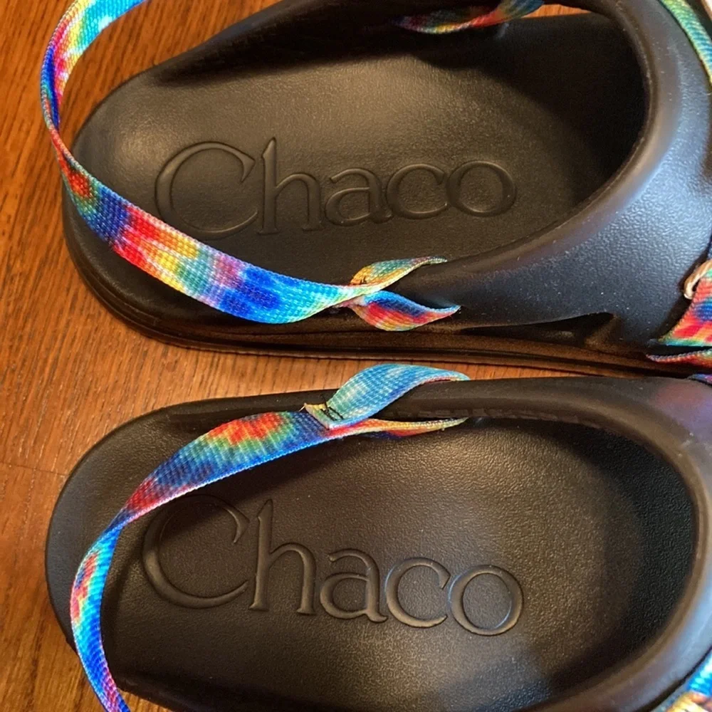 🌸NWT CHACO Chillos Girls/Womens Tie Dye Sandal - size 6